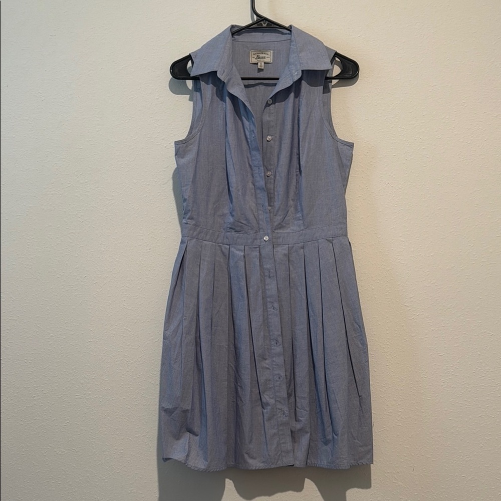 G.H. Bass & Co. Blue Pleated Sundress
